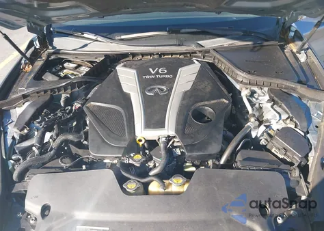 2016 Infiniti Q50 3.0T Premium z USA, uszkodzony, nr VIN JN1EV7AP9GM306034